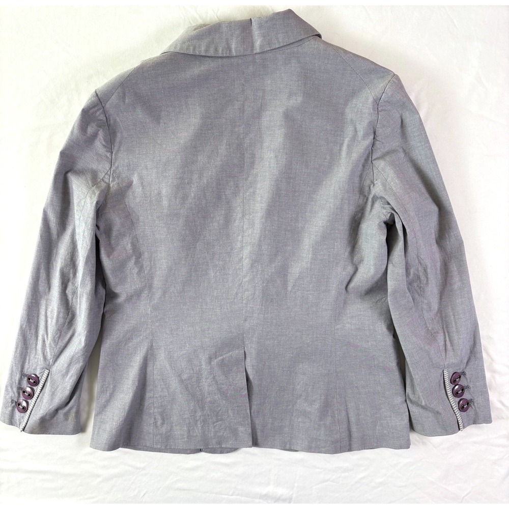 Marc Jacobs Blazer Women 12? Y2K‎ Single Button Twee Whimsical Academia Preppy - Picture 8 of 9